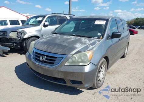 2009 Honda Odyssey Lx из США, поврежденный, VIN 5FNRL38289B040475